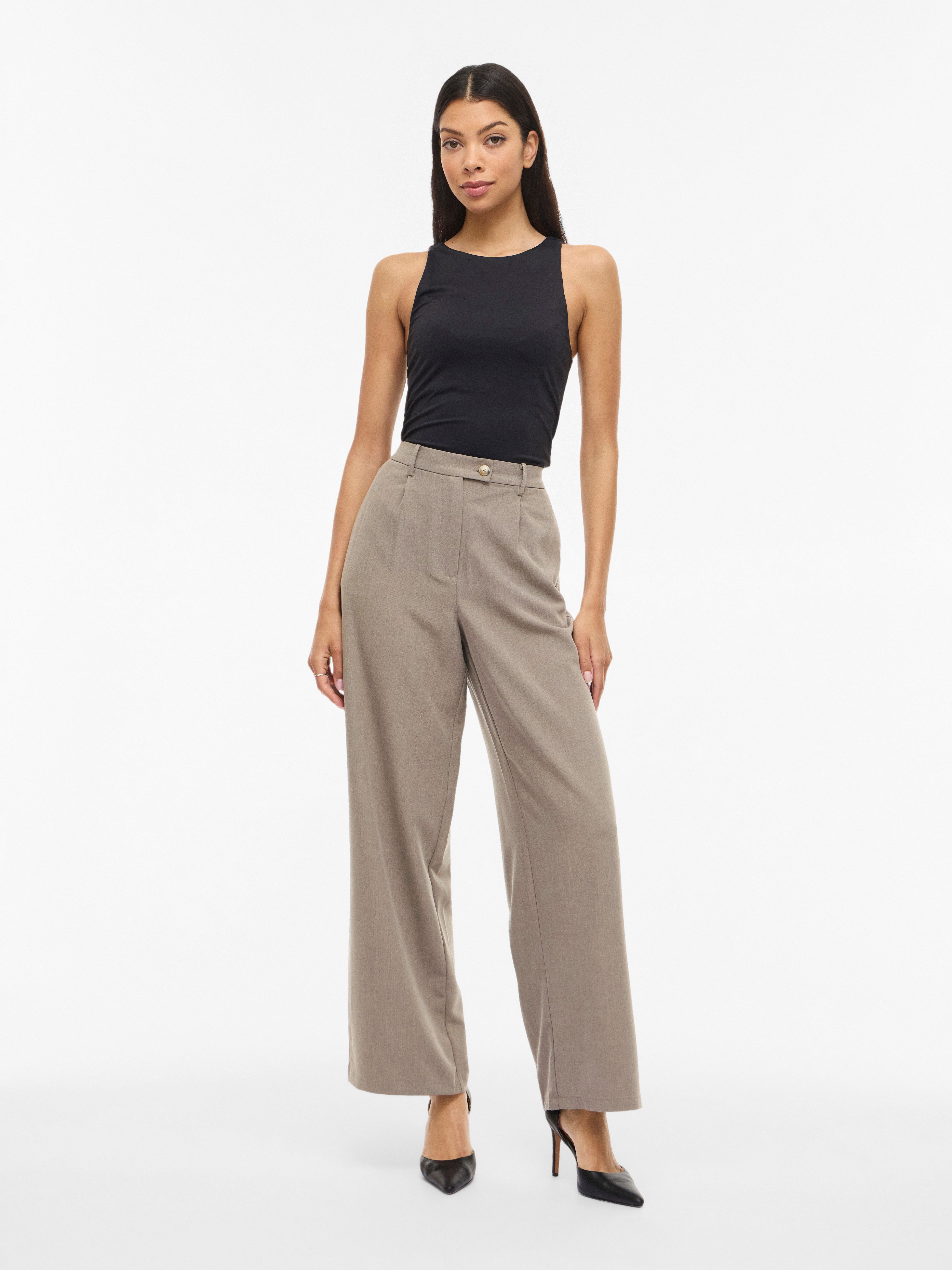 Vila Anzughose VISIFFE HW WIDE PANTS - NOOS