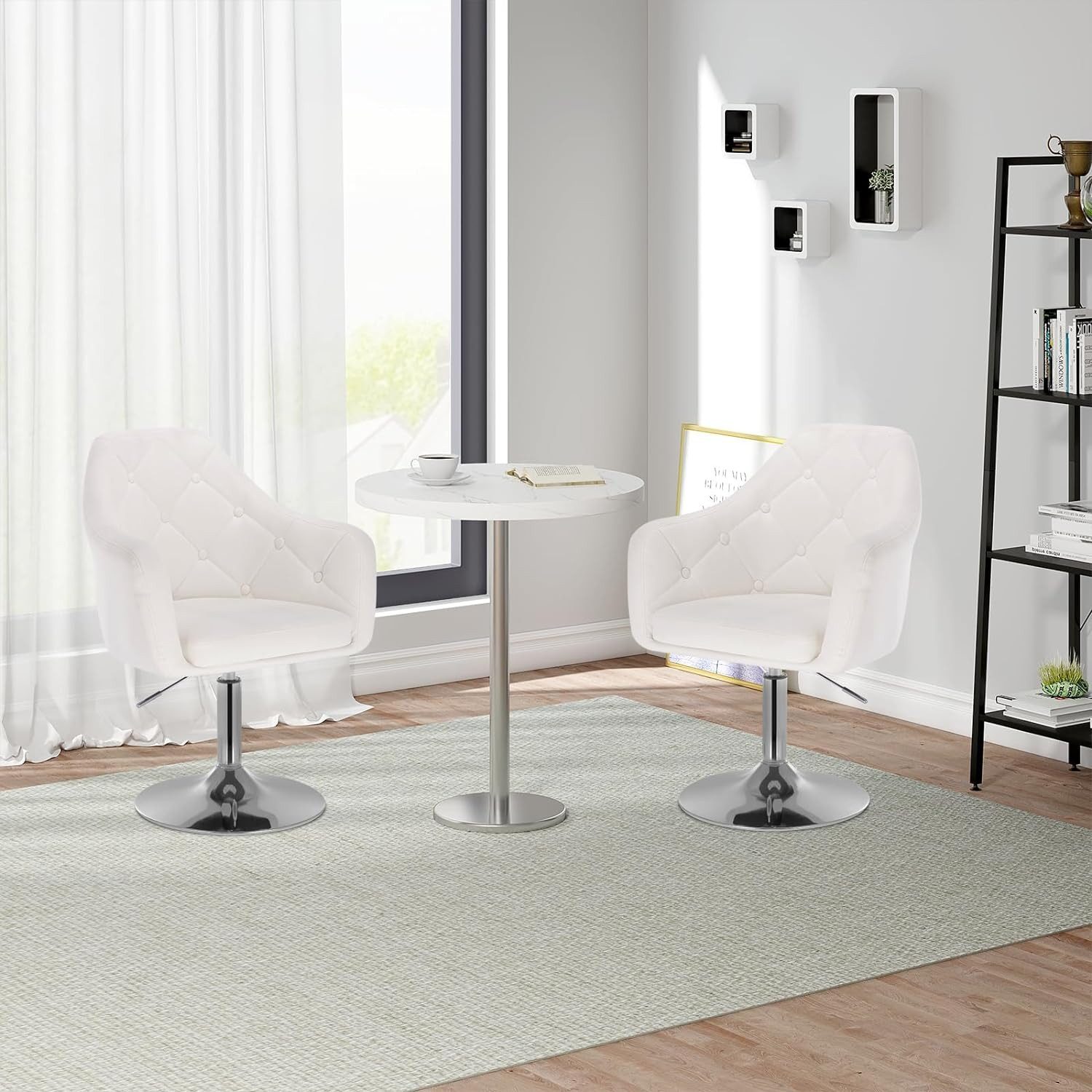 Woltu Drehsessel (2-St), Barsessel Loungesessel, stufenlose günstig online kaufen