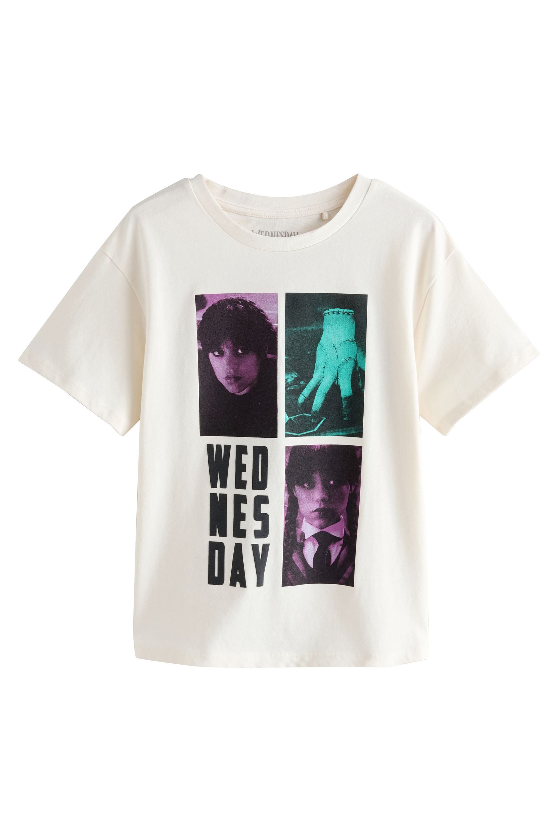 Print-Shirt T-Shirt aus 100 % Baumwolle mit Grafik „Mittwoch“