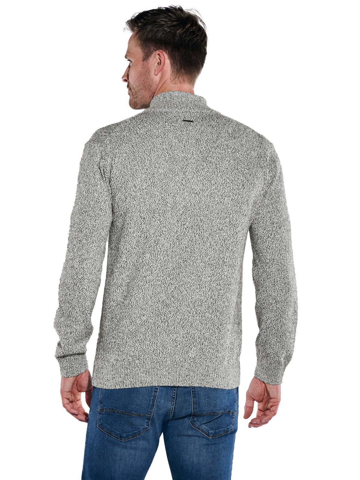 Engbers Stehkragenpullover Herren Pullover mit Stehkragen, Hellgruen