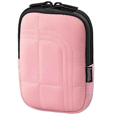 Hama Kameratasche Kamera-Tasche Universal Fancy Memory 50C Rosa, Reißverschluss, Innenfach, für kleine Digital-Kamera Foto Digicam