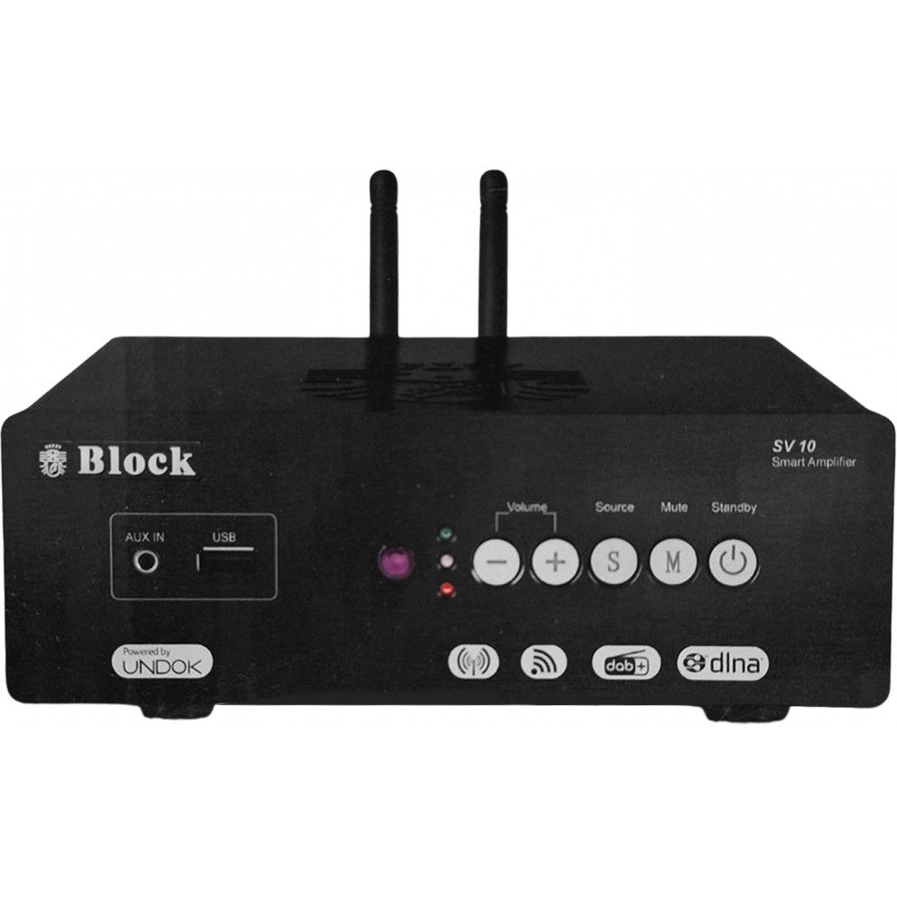 Block SV-10 - Receiver - schwarz Audio-Receiver