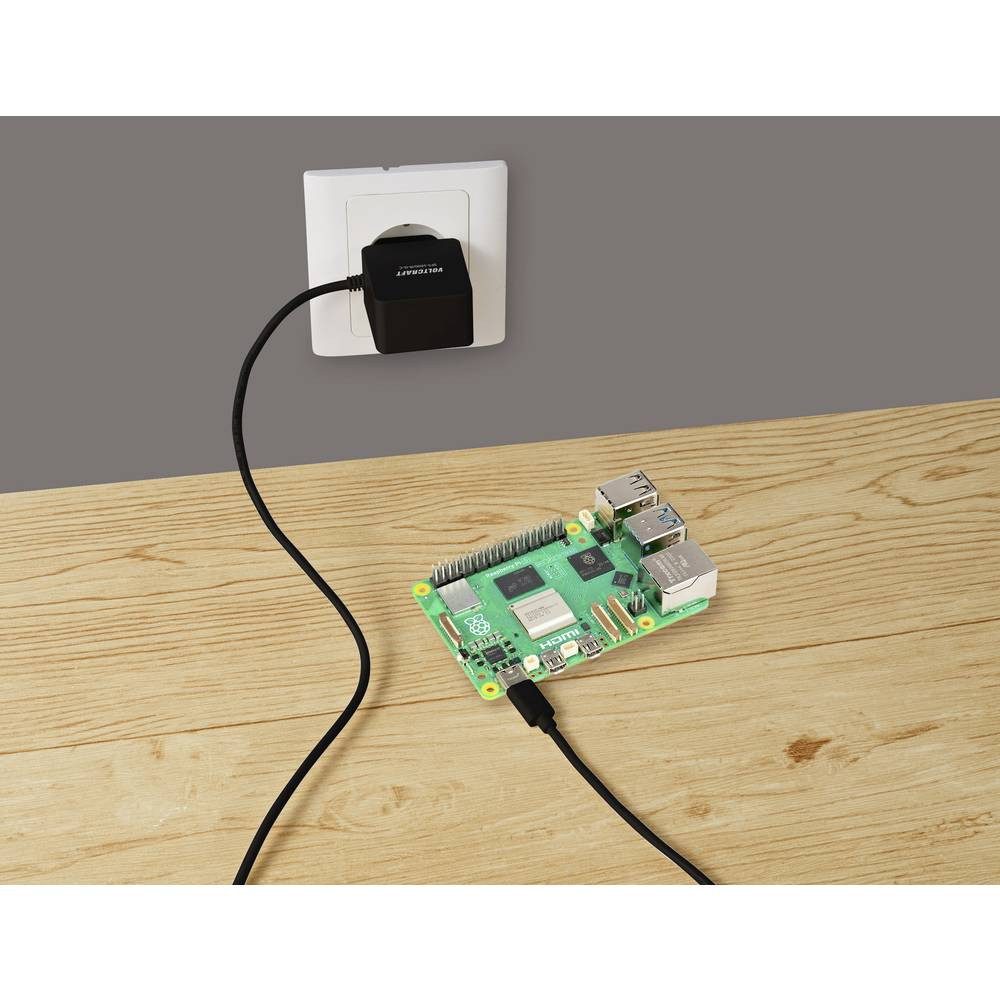 VOLTCRAFT Steckernetzteil 27 W VC-15304175 Steckernetzteil (Raspberry Pi geeignet)