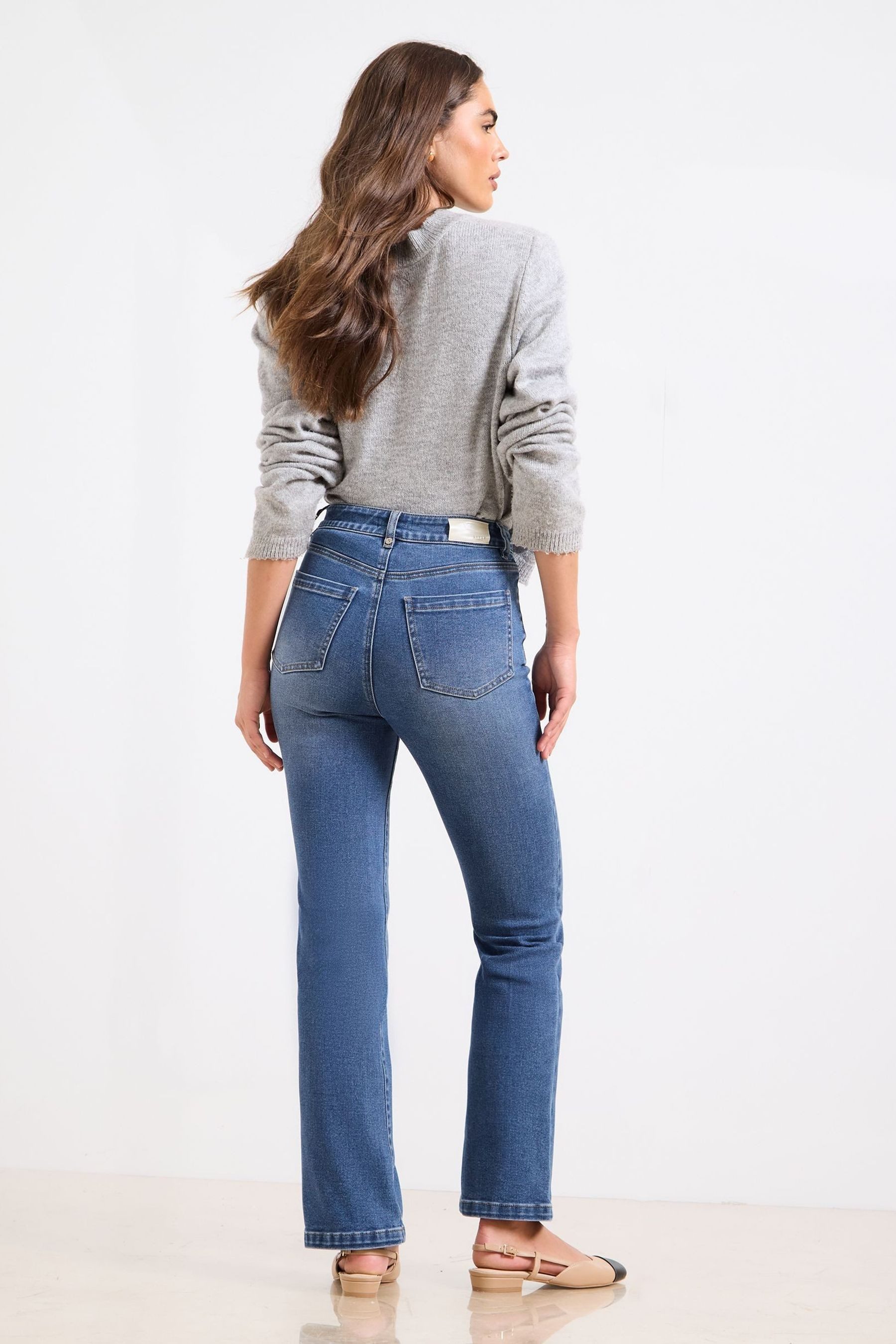 LIPSY Schlagjeans Lipsy Kick Schlagjeans (1-tlg)
