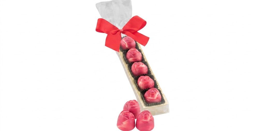 Confiserie Rabbel Schokolade Pralinen 5er-Strange, 1 x