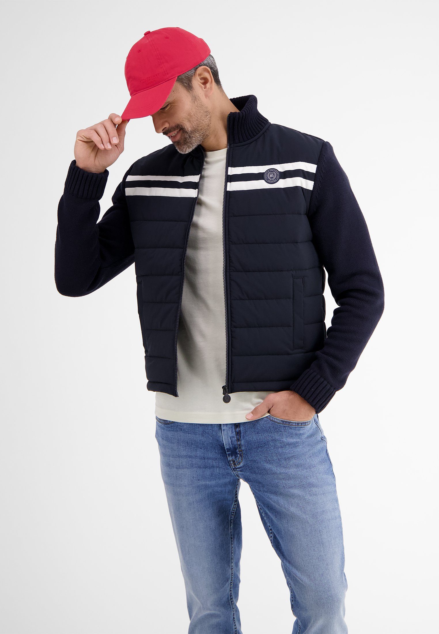 Baseball Cap LERROS Cap mit Fischgratstruktur