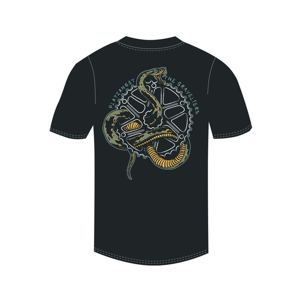 - (1-tlg) Grün XXL- T-Shirts T-Shirt Platzangst Snake Platzangst T-Shirt