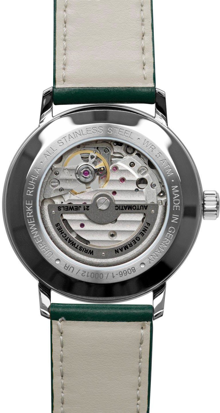 ZEPPELIN Automatikuhr LZ 129 Hindenburg 8066-1_n, Armbanduhr, Herrenuhr, offene Unruh, Made in Germany