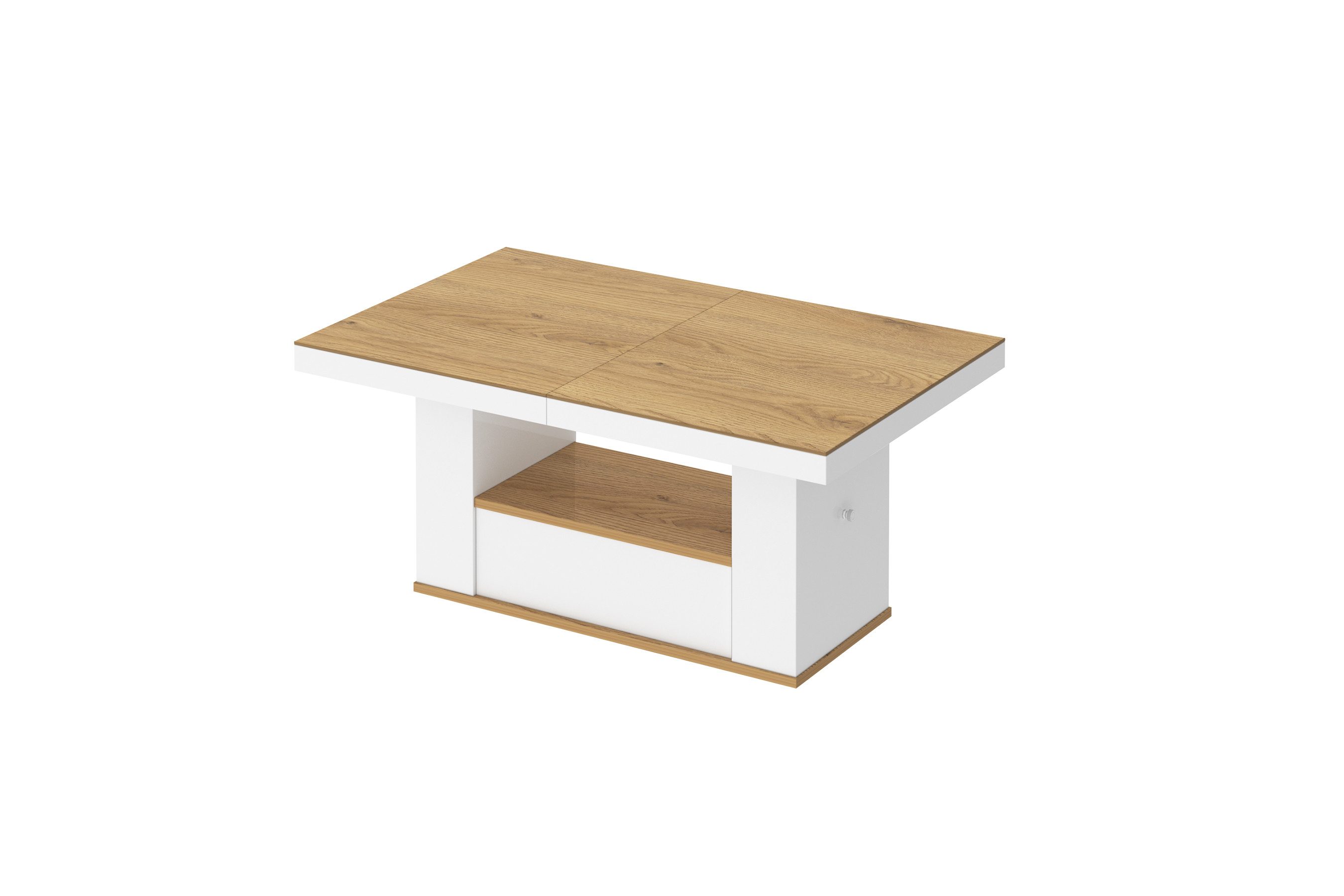 designimpex Couchtisch HM-111 Eiche Natur - günstig online kaufen