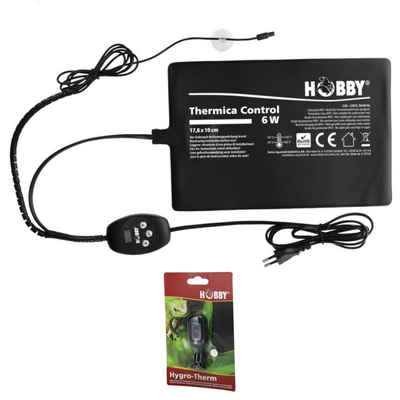 HOBBY Heizmatten Thermica Control 6 W inkl. Hygro-Therm - Heizmatte + Hygrometer