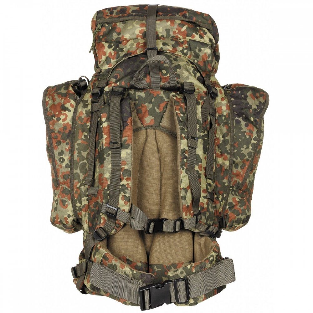MFH Trekkingrucksack Rucksack,"Alpin110",flecktarn, 2 abnehmbare Seitentasc günstig online kaufen