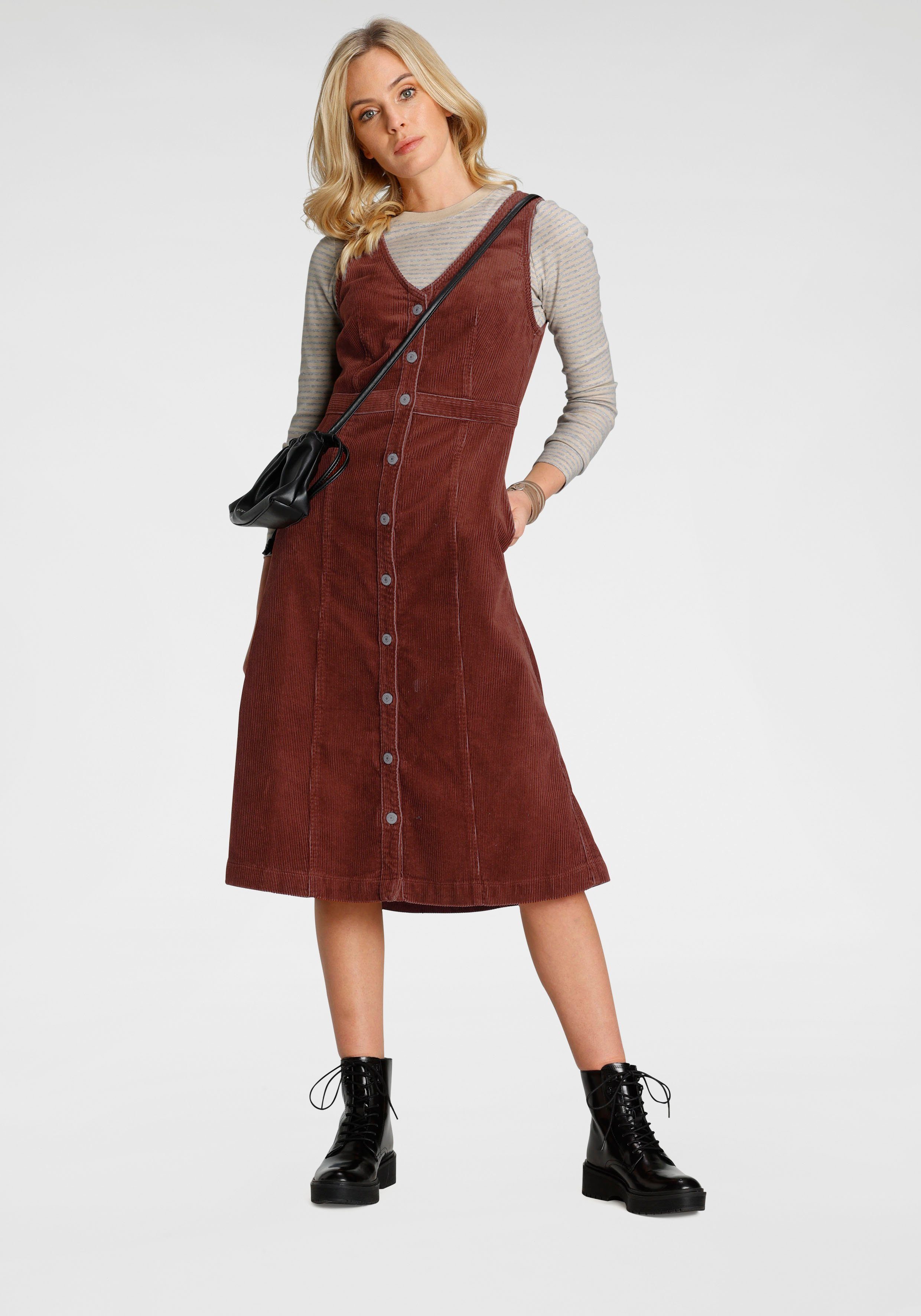 Levi's® Cordkleid »Frances Denim Dress« mit durchgehender Knopfleiste  online kaufen | OTTO