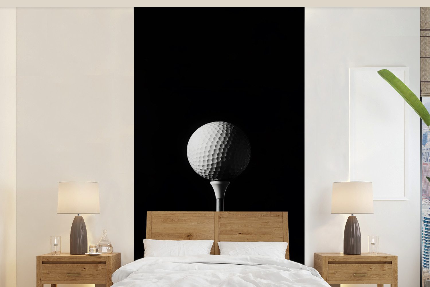 MuchoWow Fototapete Golfball - Minimalistisch - günstig online kaufen