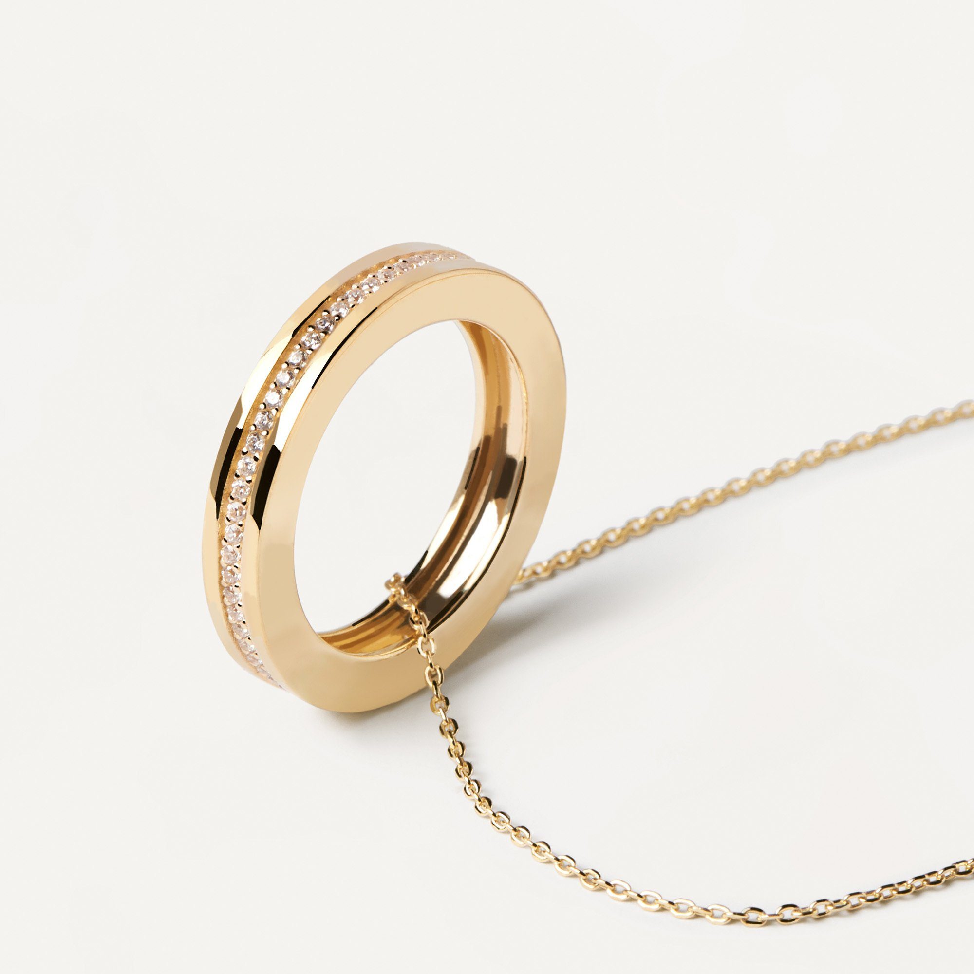 P D Paola Edelstahlkette 925er Sterlingsilber