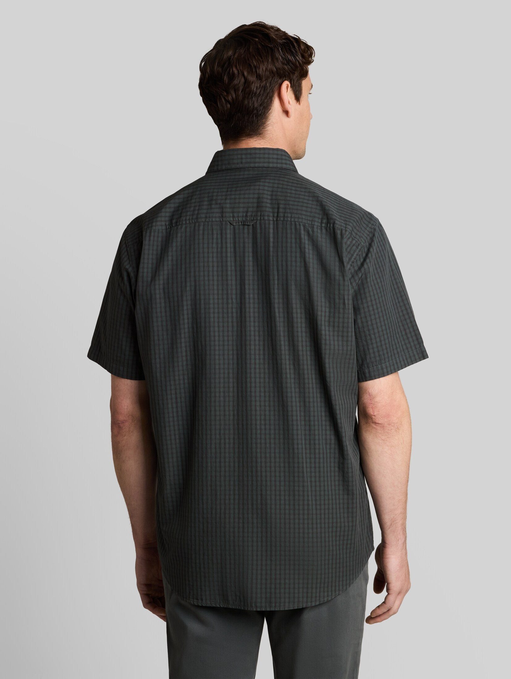 TOM TAILOR Kurzarmhemd Blusen & Shirts Regular Fit Kurzarmhemd mit Karomuster