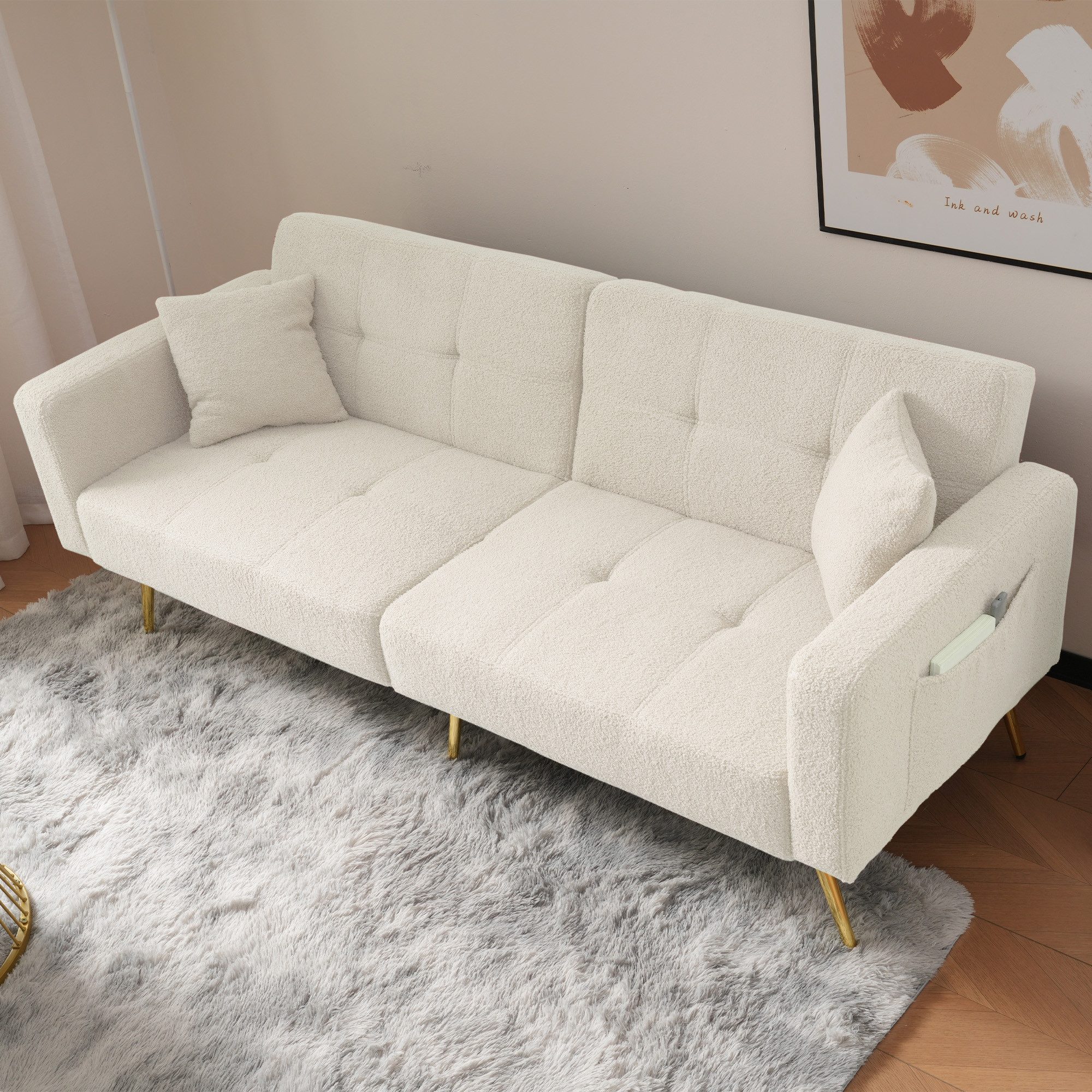 HAUSS SPOLE Schlafsofa mit Bettfunktion, verstellbarem günstig online kaufen