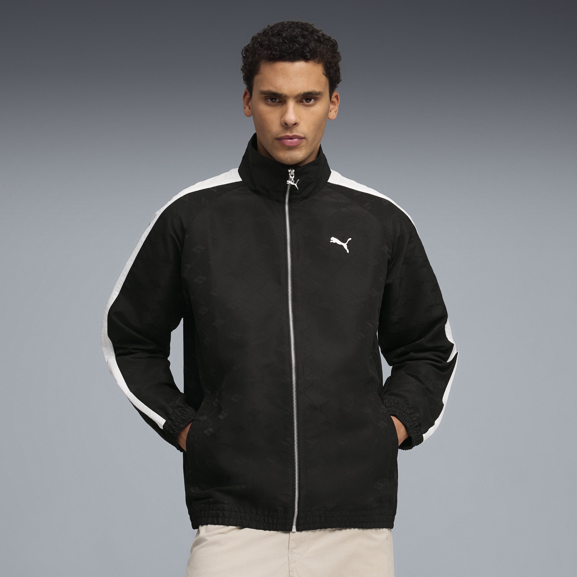 PUMA Trainingsjacke T7 Gewebte Trainingsjacke Herren