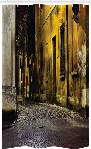 Abakuhaus Duschvorhang »Badezimmer Deko Set aus Stoff mit Haken« Breite