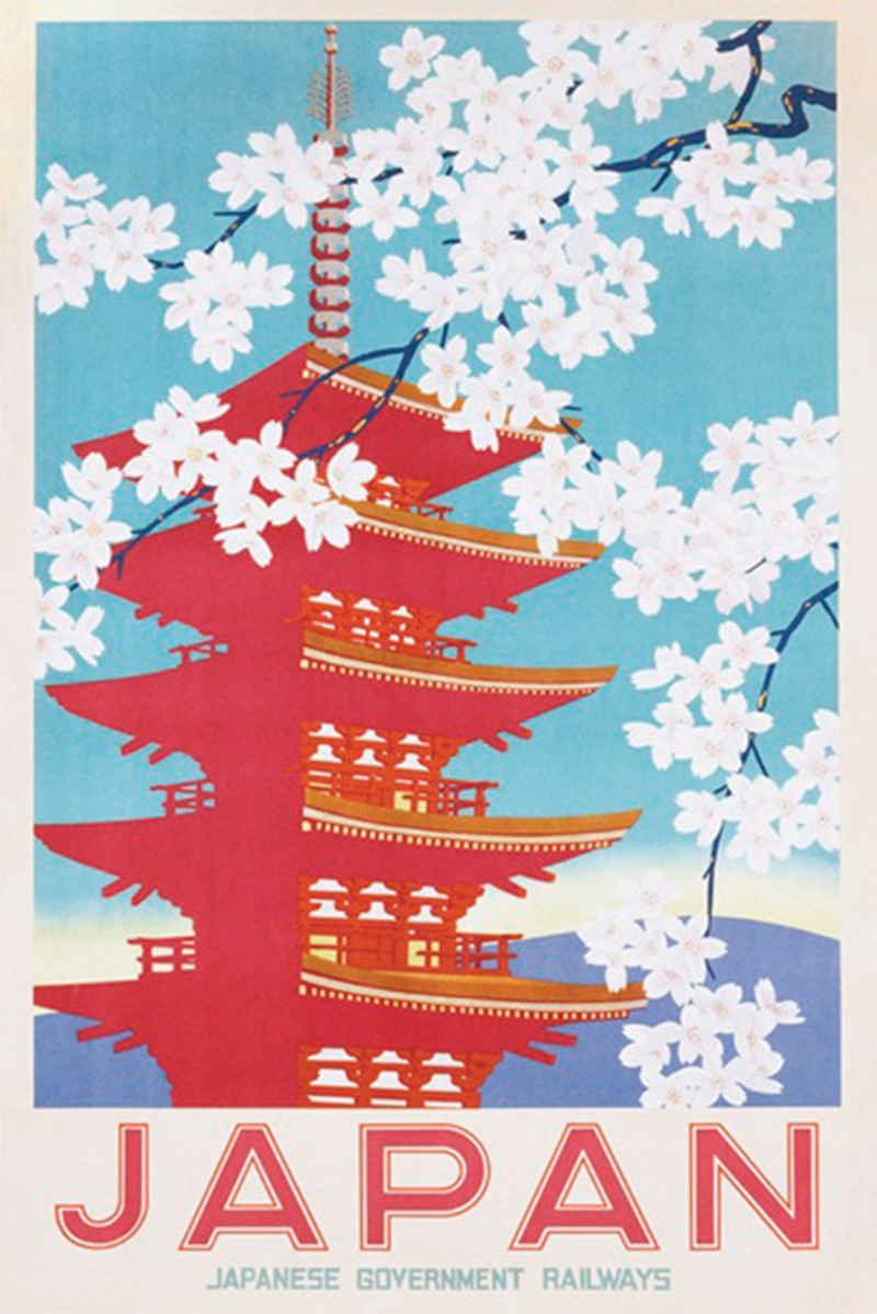 PYRAMID Poster Japan Poster Japanese Government Railways 61 x 91,5 cm