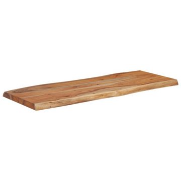 vidaXL Tischplatte Tischplatte 90x40x2,5 cm Rechteckig Massivholz Akazie Baumkante (1 St)