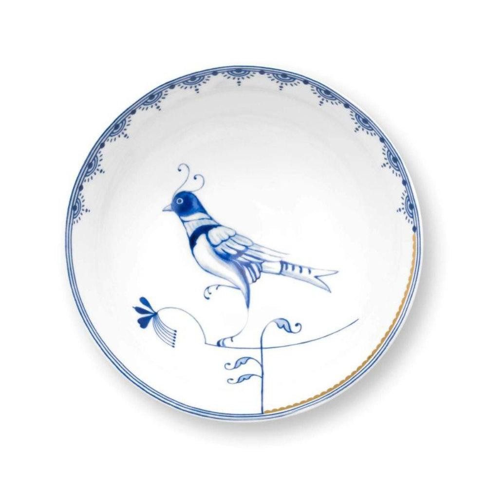 PiP Studio Schüssel Schale Pip & The Blue Bird White (15cm)