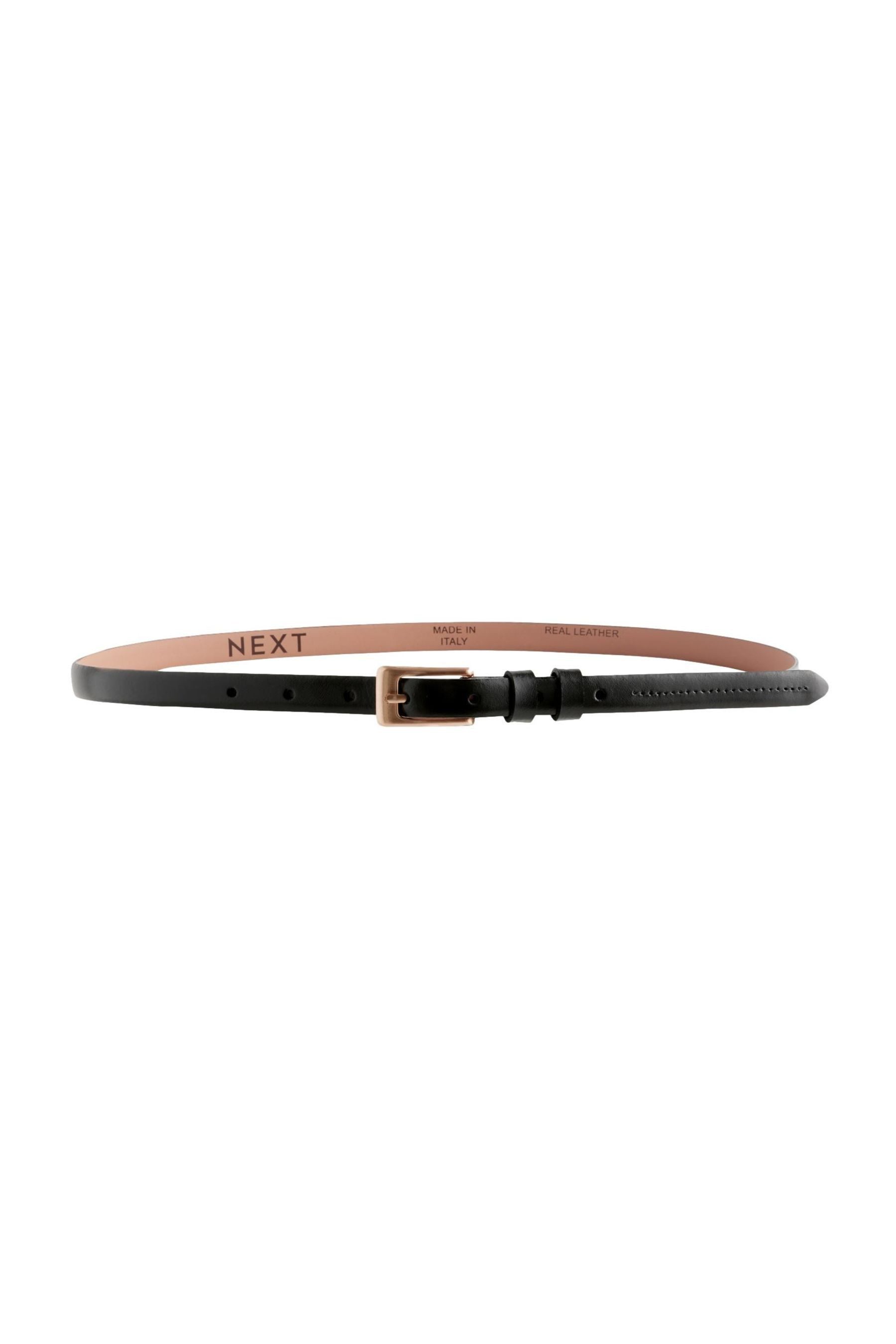 Next Ledergürtel Micro Skinny Gürtel aus günstig online kaufen