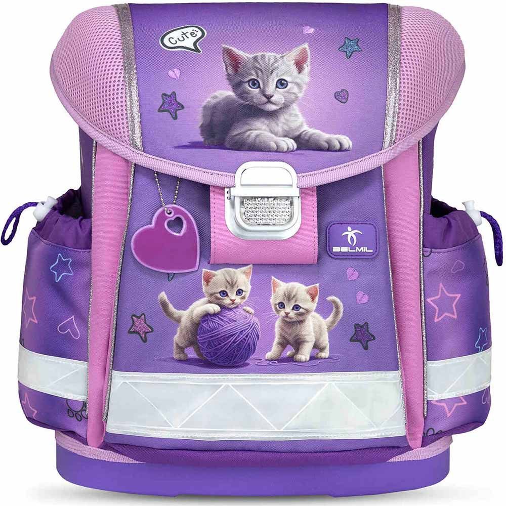 Belmil Schulranzen Set Classy 10-teilig 2025 Mädchen Little Kittens