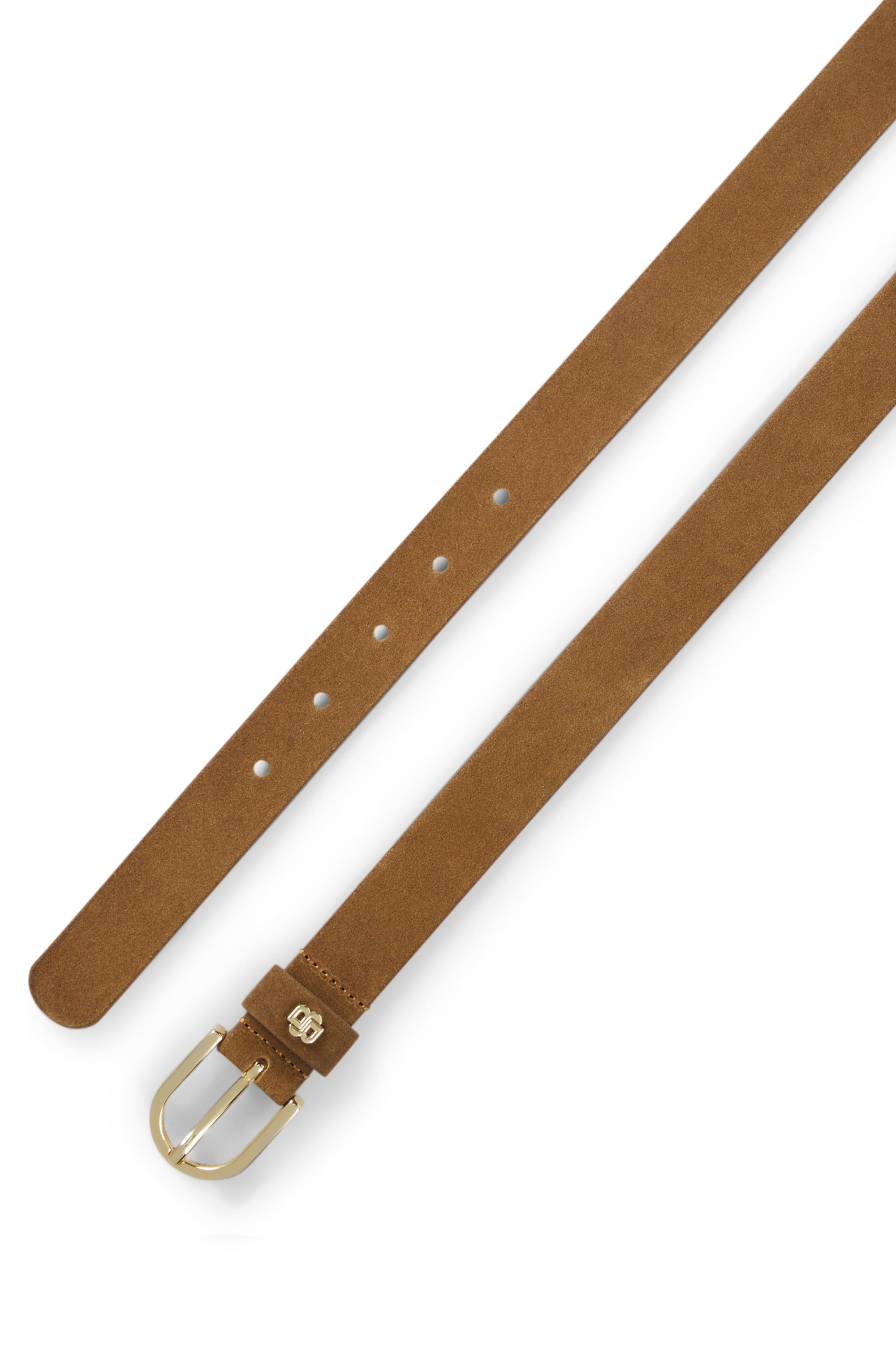 BOSS Ledergürtel Scarlet BB Sz25 mit Monogramm-Label günstig online kaufen