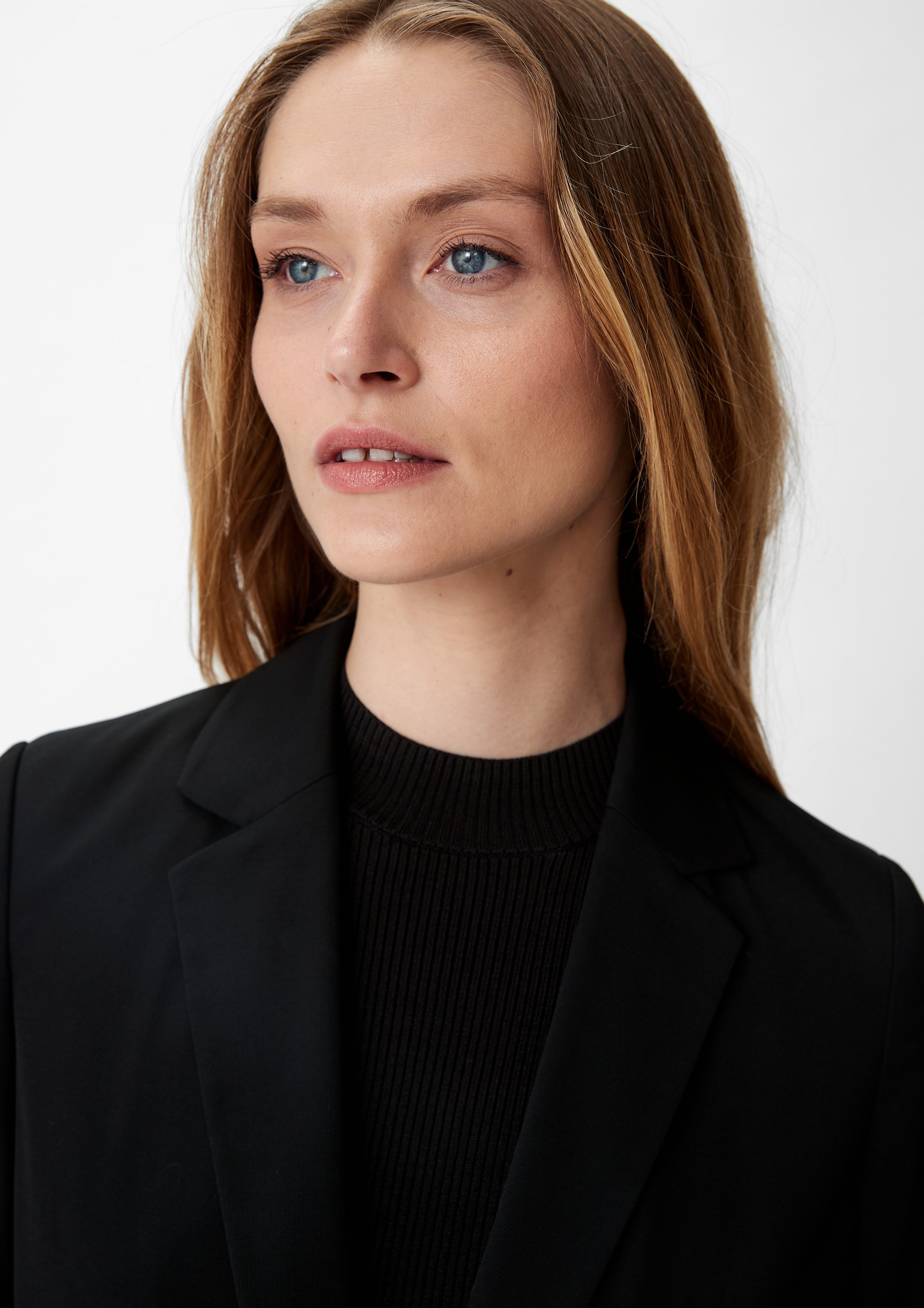 Comma Blusenblazer Travel-Blazer mit Seitenschlitzen Teilungsnähte günstig online kaufen