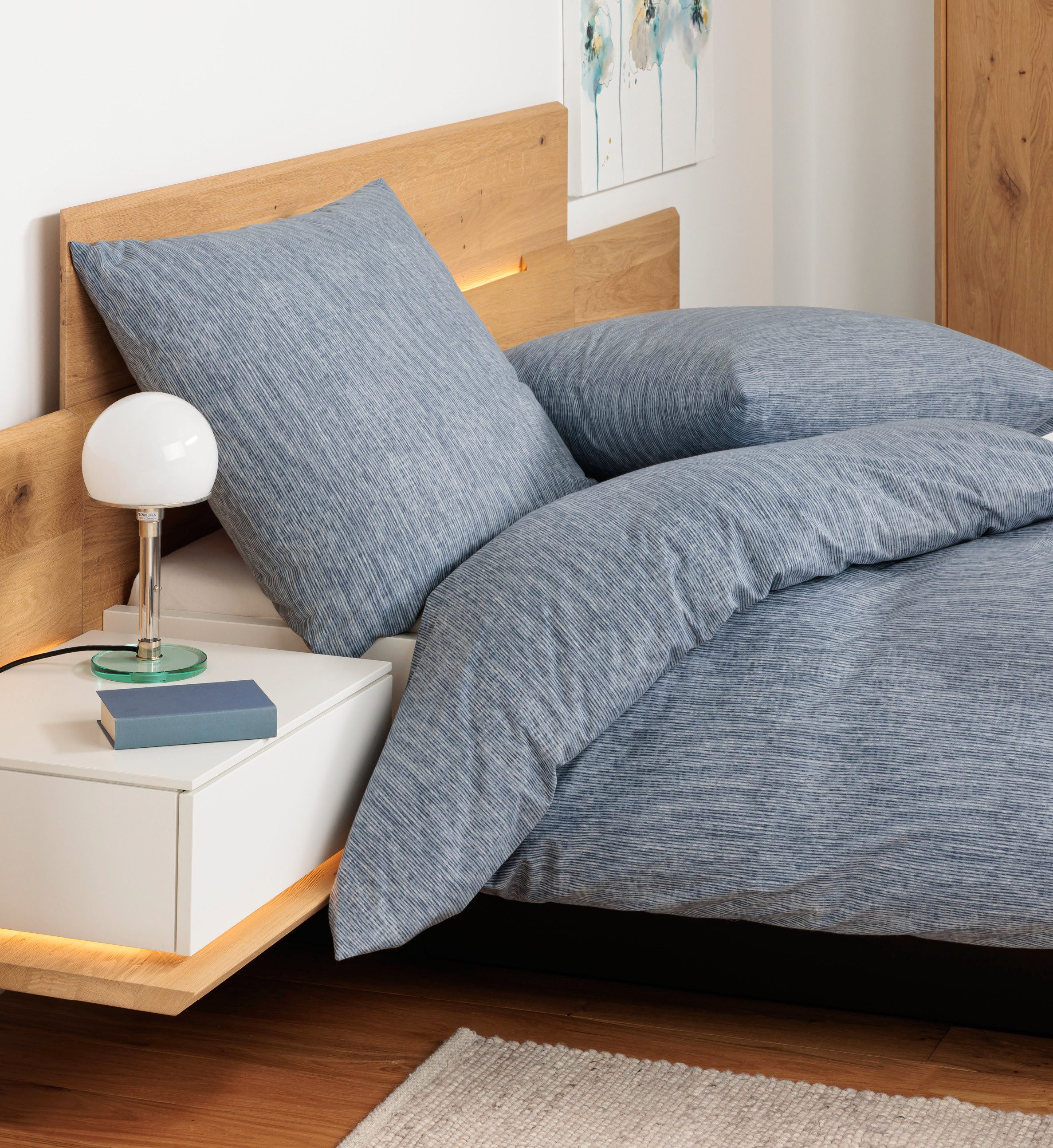 Janine Bettwäsche Soft-Cotton, Baumwolle, 2 teilig, günstig online kaufen