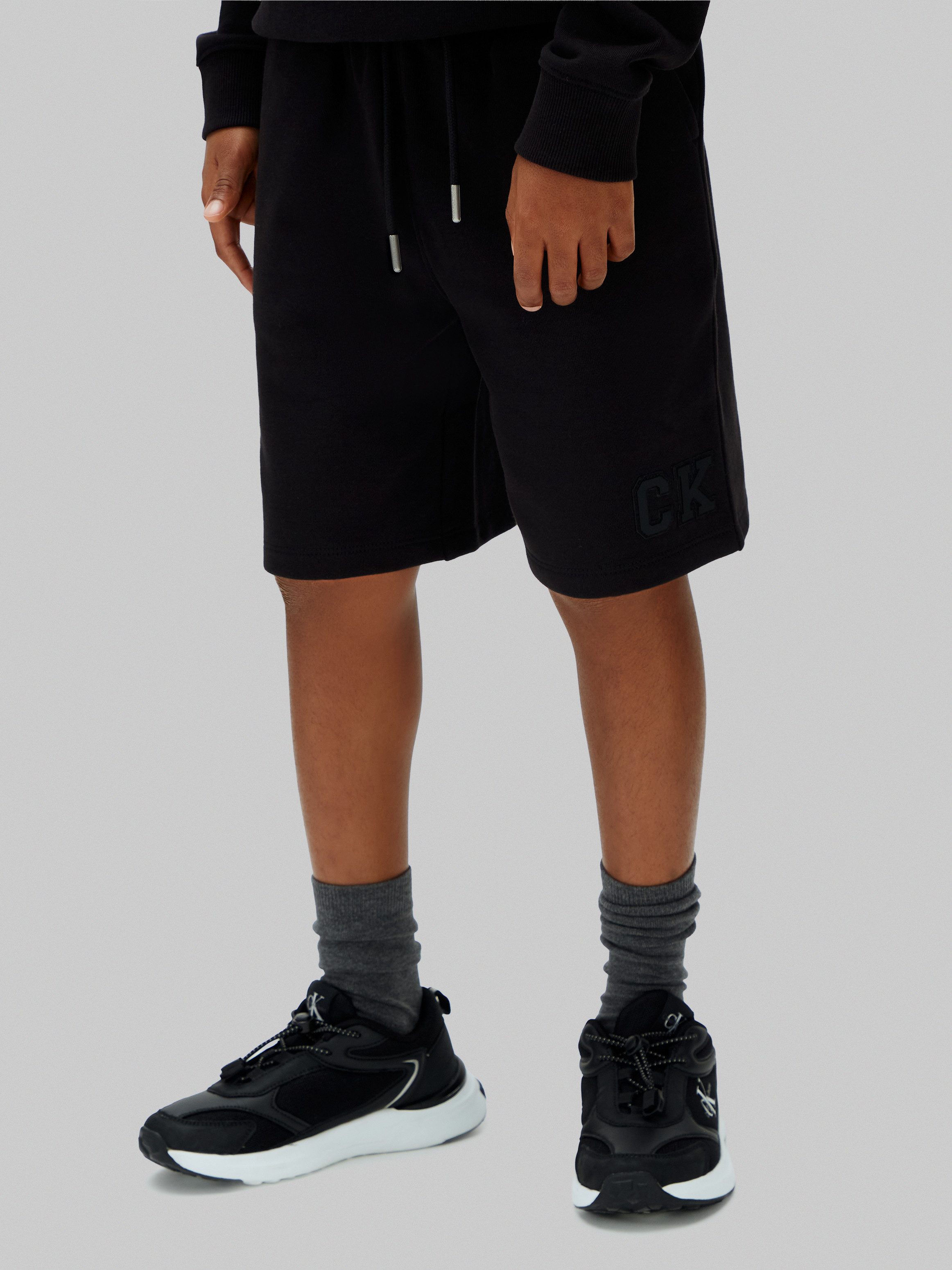 Calvin Klein Jeans Shorts Regular fit mit elastischem Bund für Kinder