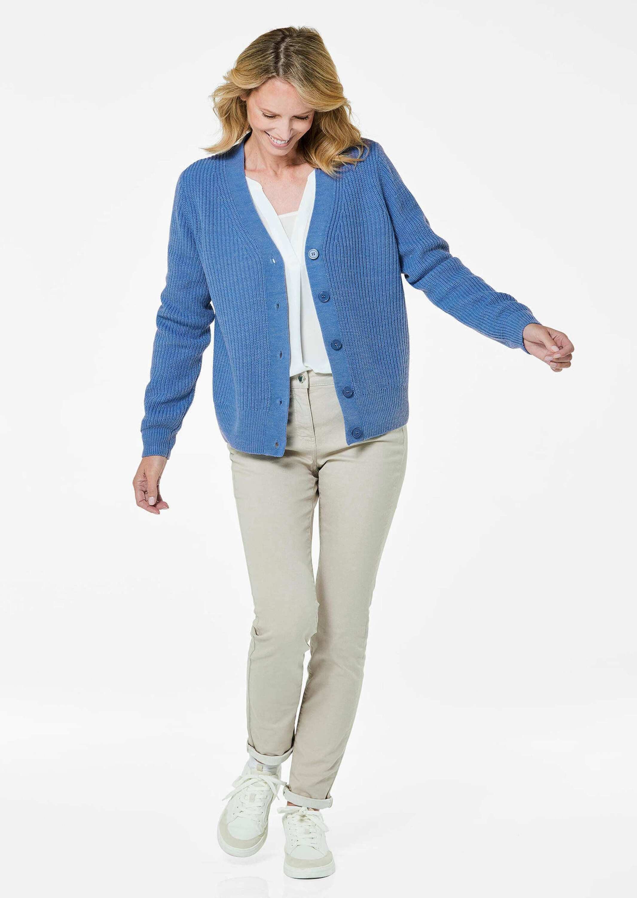 GOLDNER Strickjacke Kurzgröße: günstig online kaufen
