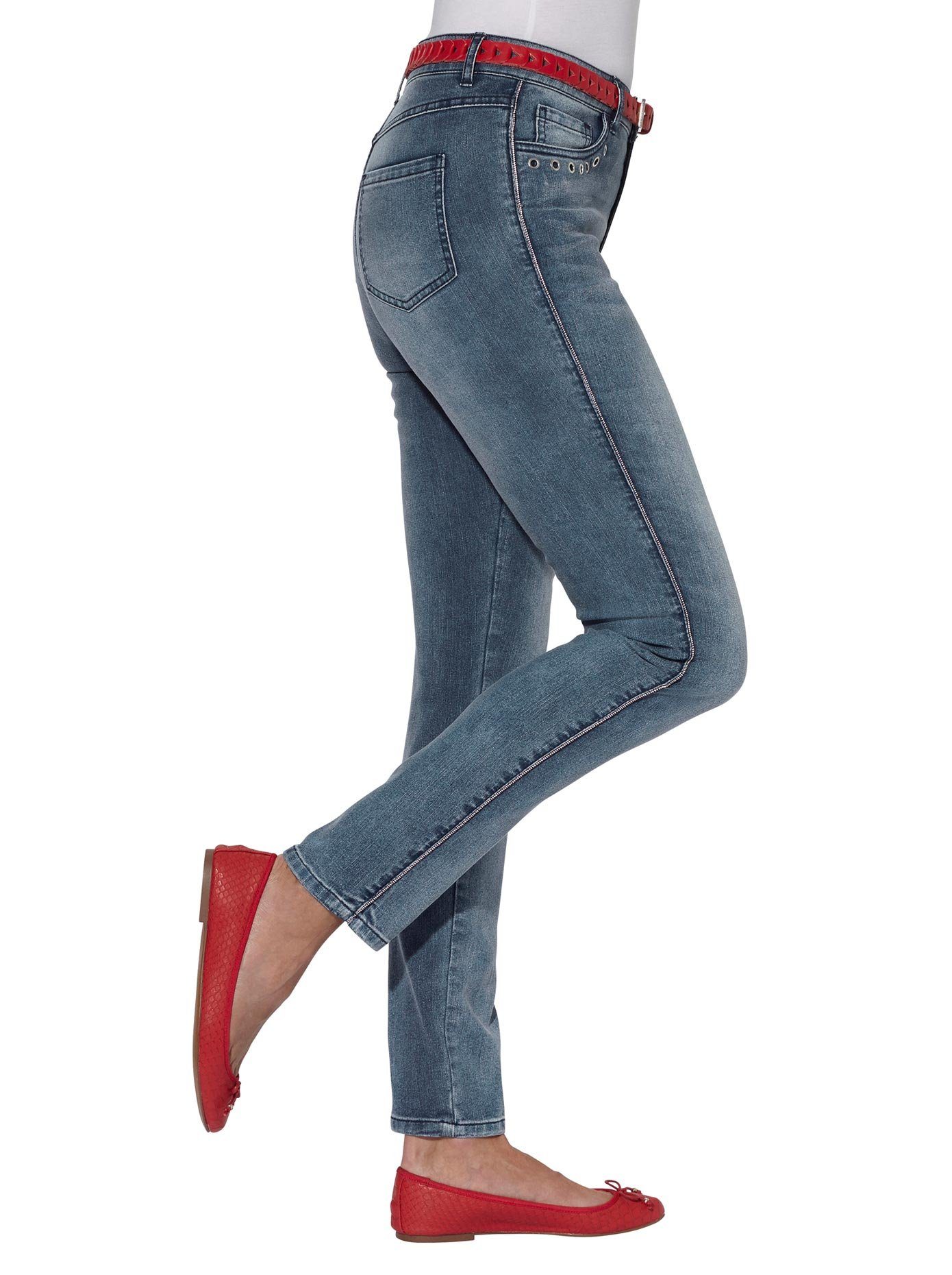 Damen Jeans Ambria Bequeme Jeans (1-tlg)