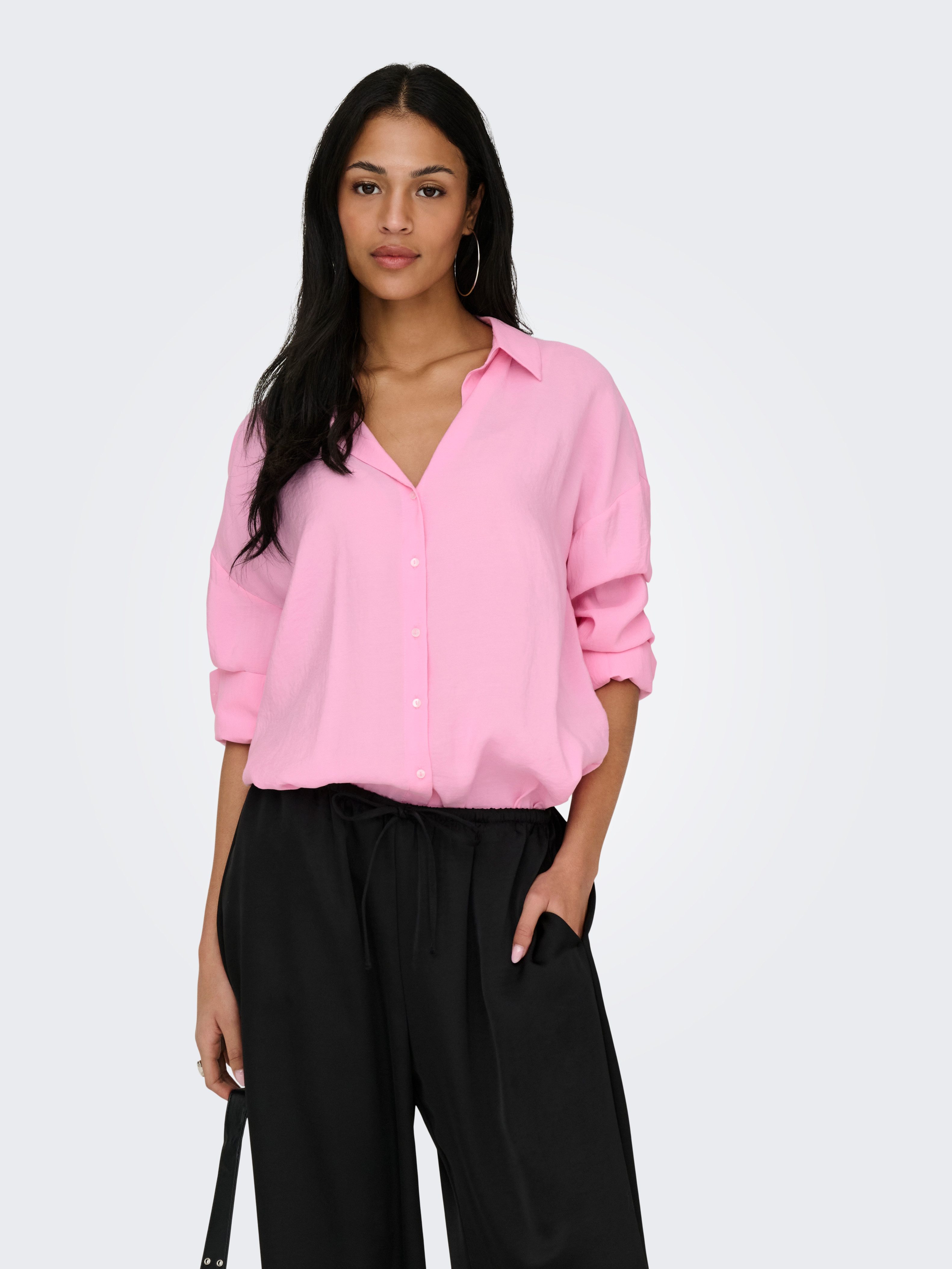 ONLY Hemdbluse ONLZAZIMA L/S LOOSE SHIRT WVN NOOS