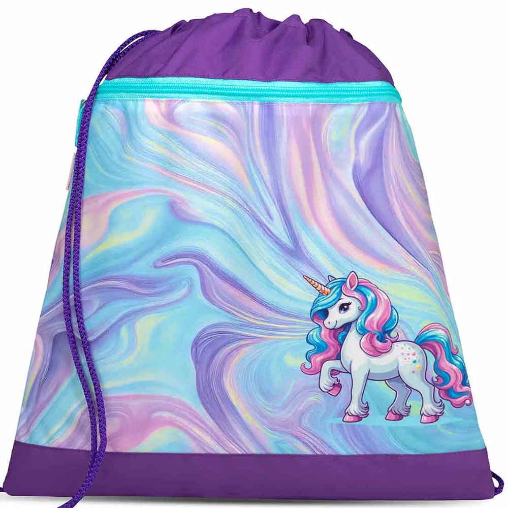 Belmil Schulranzen Set Mini Fit 10-teilig 2025 Mädchen Unicorn Dream