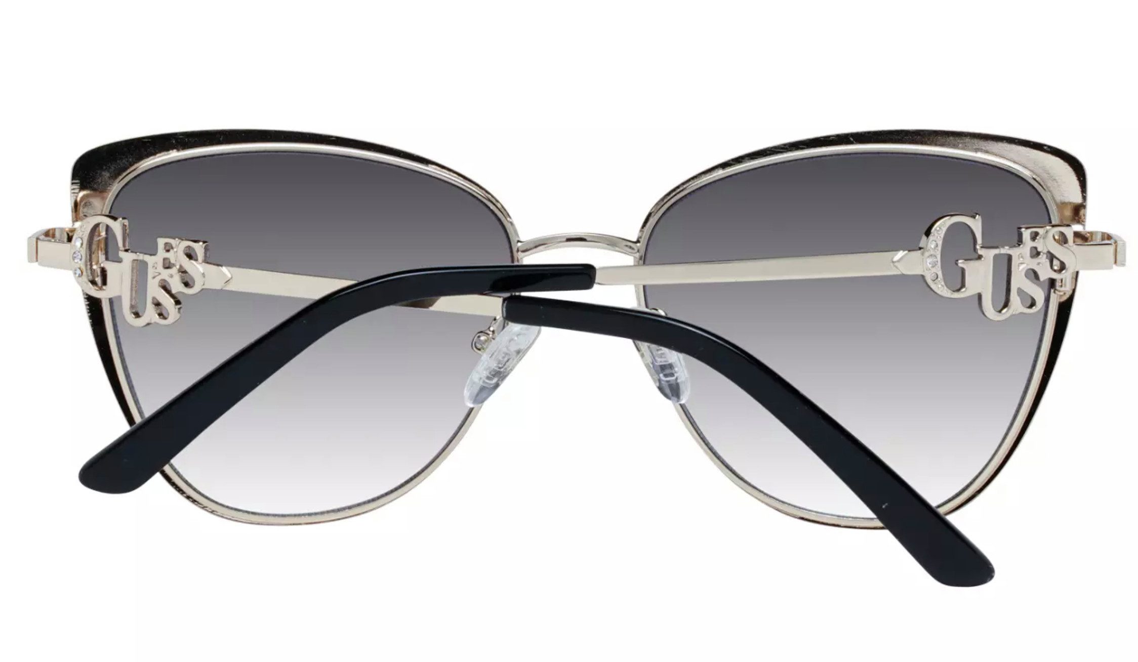 Guess Sonnenbrille Cat Eye Brille Mit Soft Tasche Etui