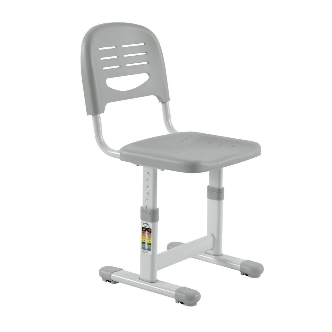 Ergo Office Rückenlehne ER-418, Sitzhöhe Stuhl, inkl. Tischhöhe - Kinderschreibtisch - verstellbare