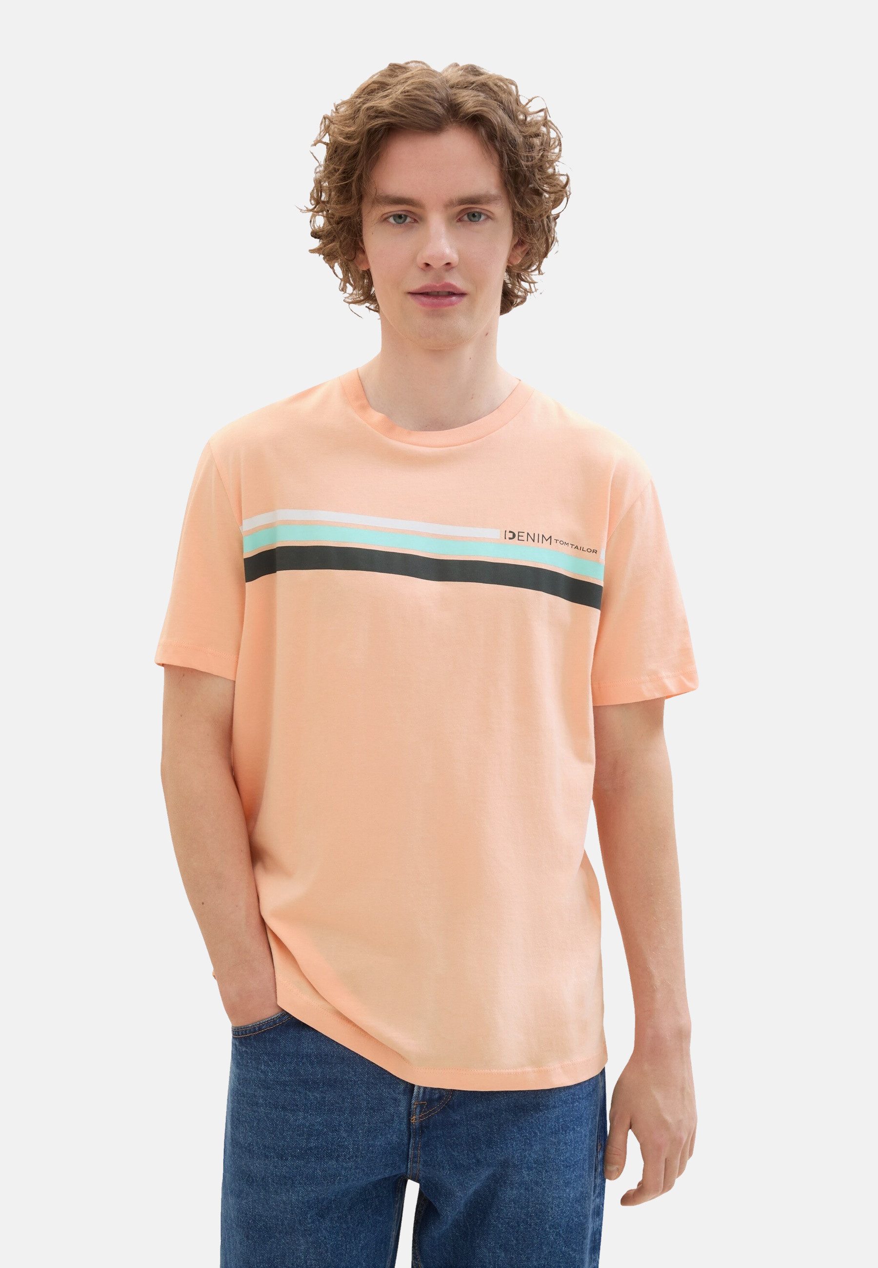 TOM TAILOR T-Shirt T-Shirt Kurzarmshirt (1-tlg., 1)