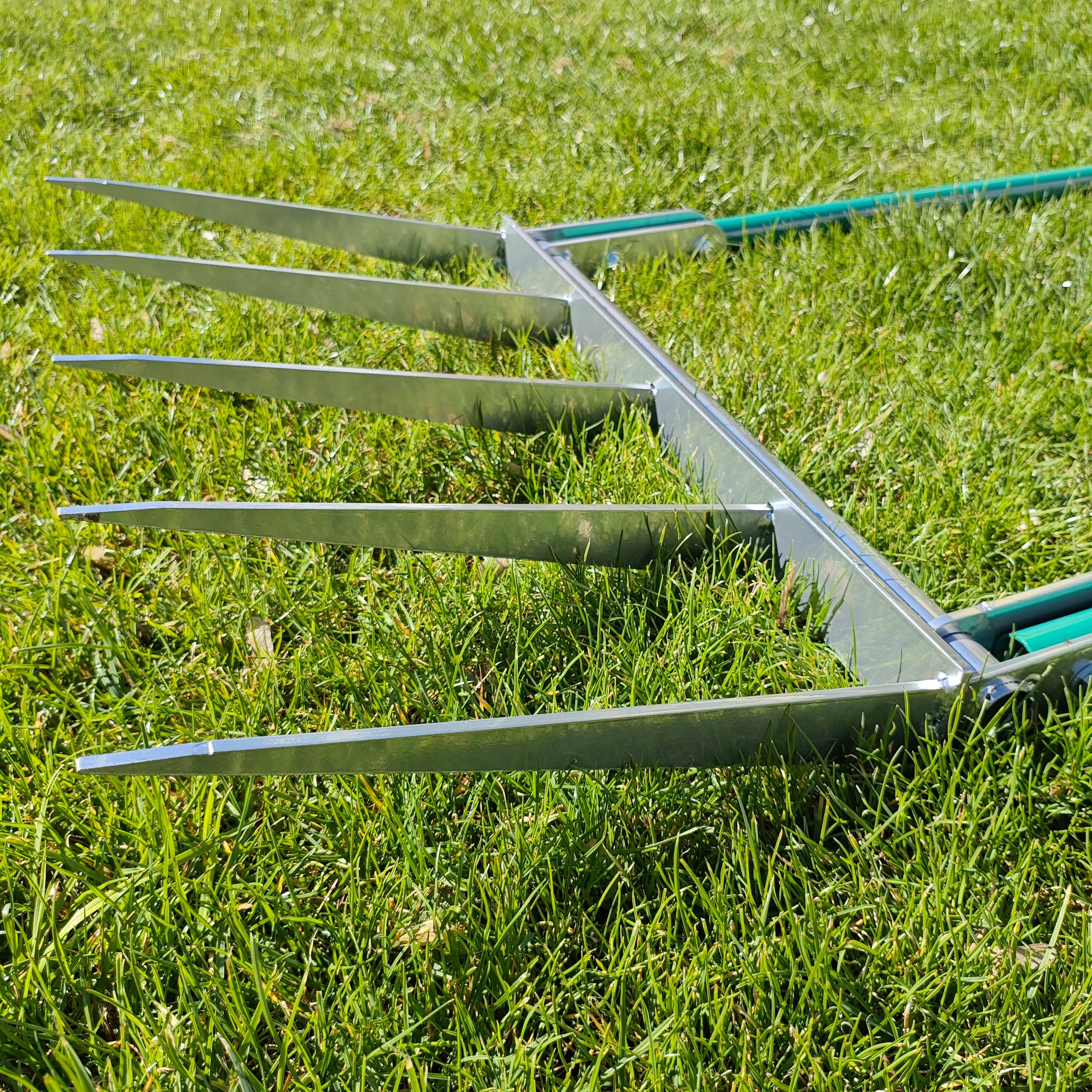 SattesGrün Gartenrechen Profi Grabegabel Broadfork Spatengabel günstig online kaufen