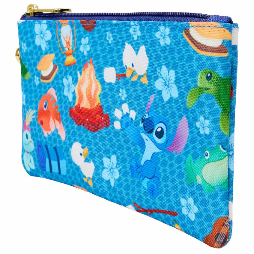 Loungefly Geldbörse Disney Stitch Camping Cuties Reißverschluss Armband Brieftasche
