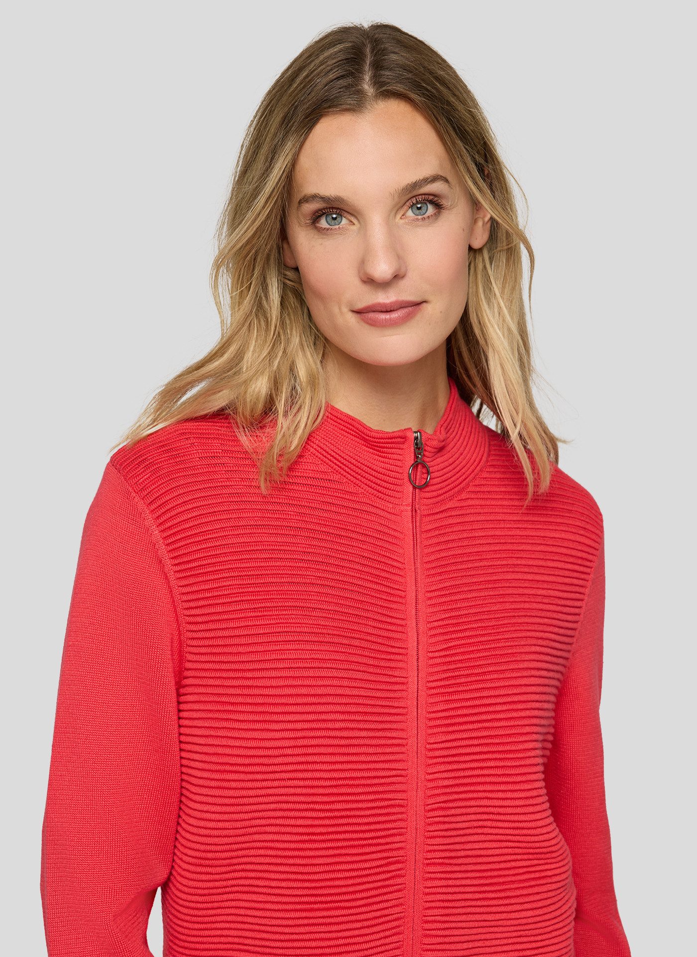 Rabe Strickjacke mit Taschen