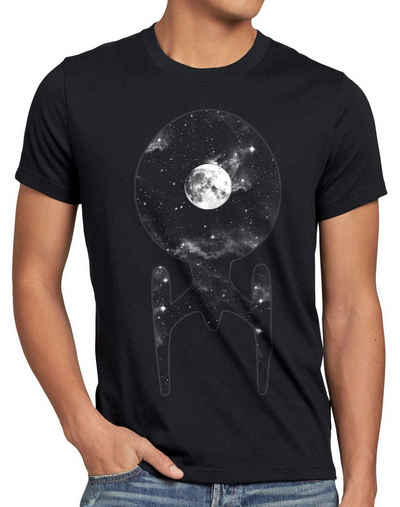 style3 Print-Shirt Herren T-Shirt Trek Raumschiff trekkie star uss enterprise trekkie ncc-1701-d
