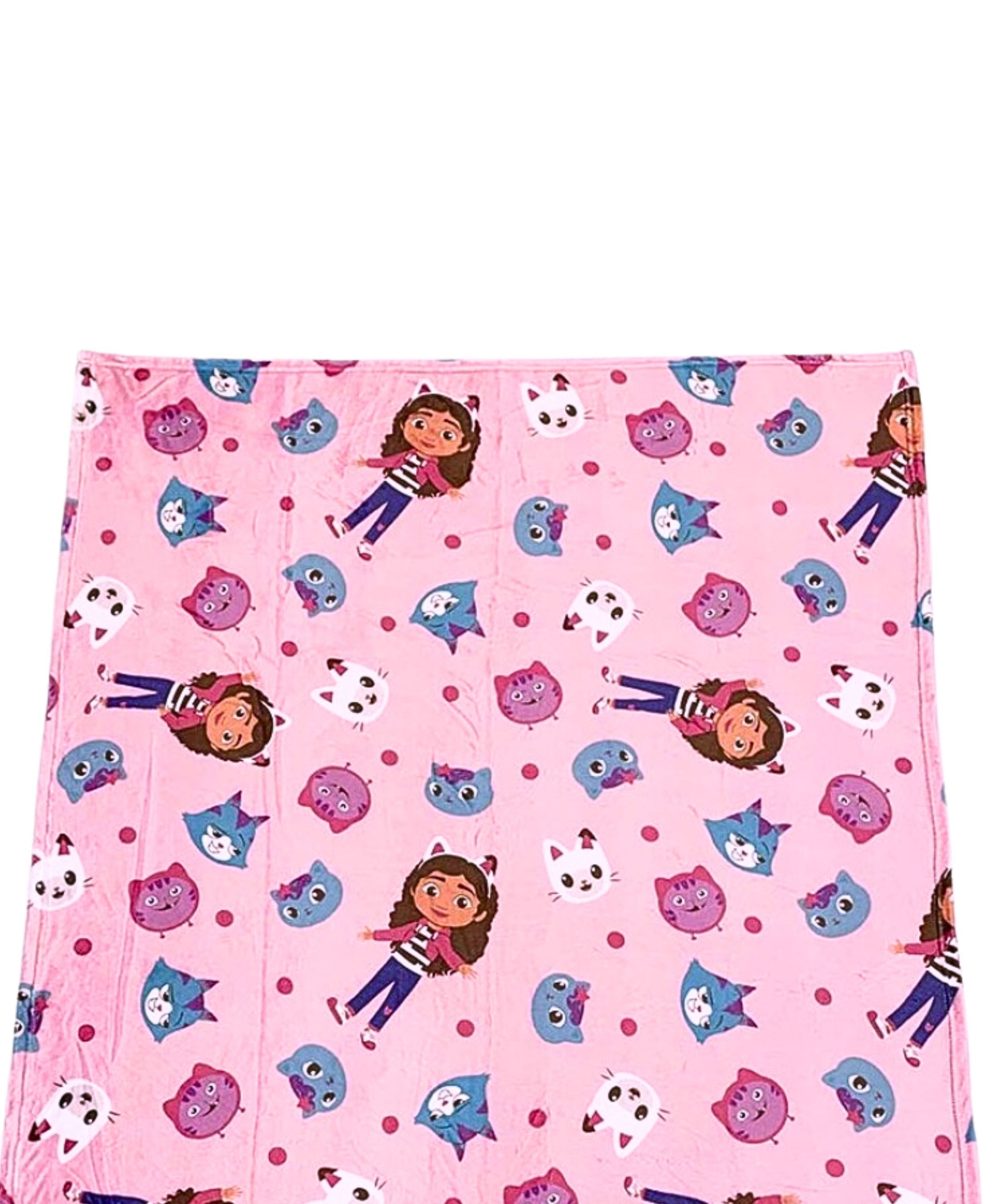 Kinderdecke, Gabby's Dollhouse, Flanelldecke weiche Kuscheldecke günstig online kaufen