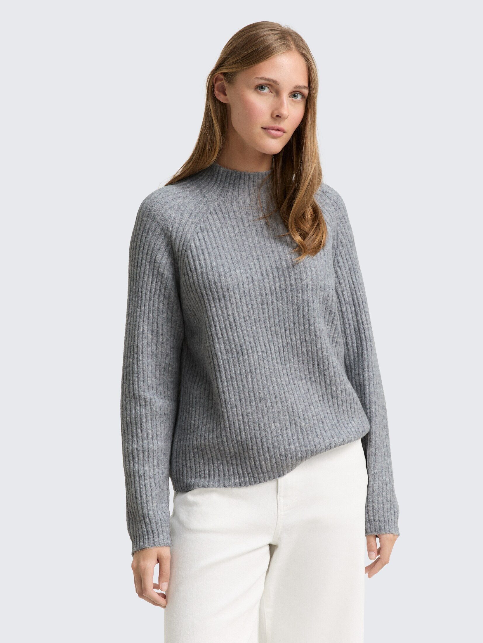 TOM TAILOR Denim Strickpullover Pullover & Strickjacken Relaxed Fit Strickp günstig online kaufen