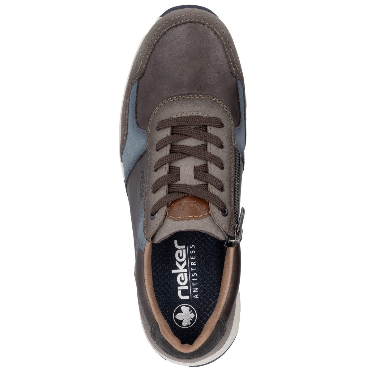 Rieker B0704 Herren Sneaker Turnschuhe, Sportschuhe, Freizeitschuhe, Halbschuhe, Schnürschuhe