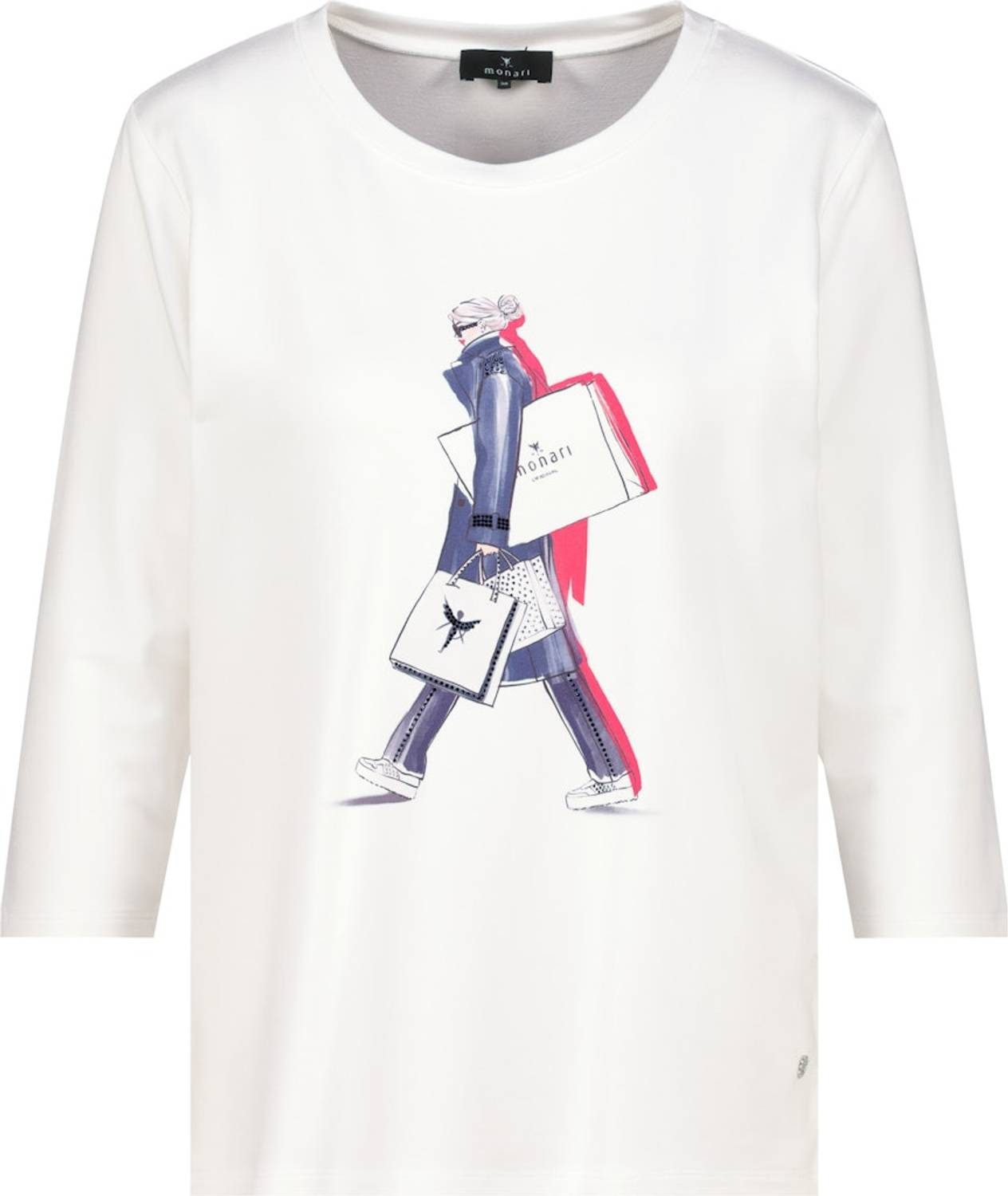 Monari T-Shirt 410082 Strassstein-Details