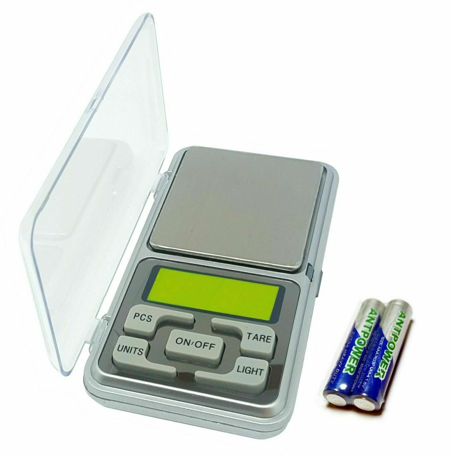LouiseEvel215 100g bis 0,01g 200g bis 0,01g Mini-Digitalwaage für elektronische Taschenwaagen LCD mit Präzisions-DMS-Sensor 