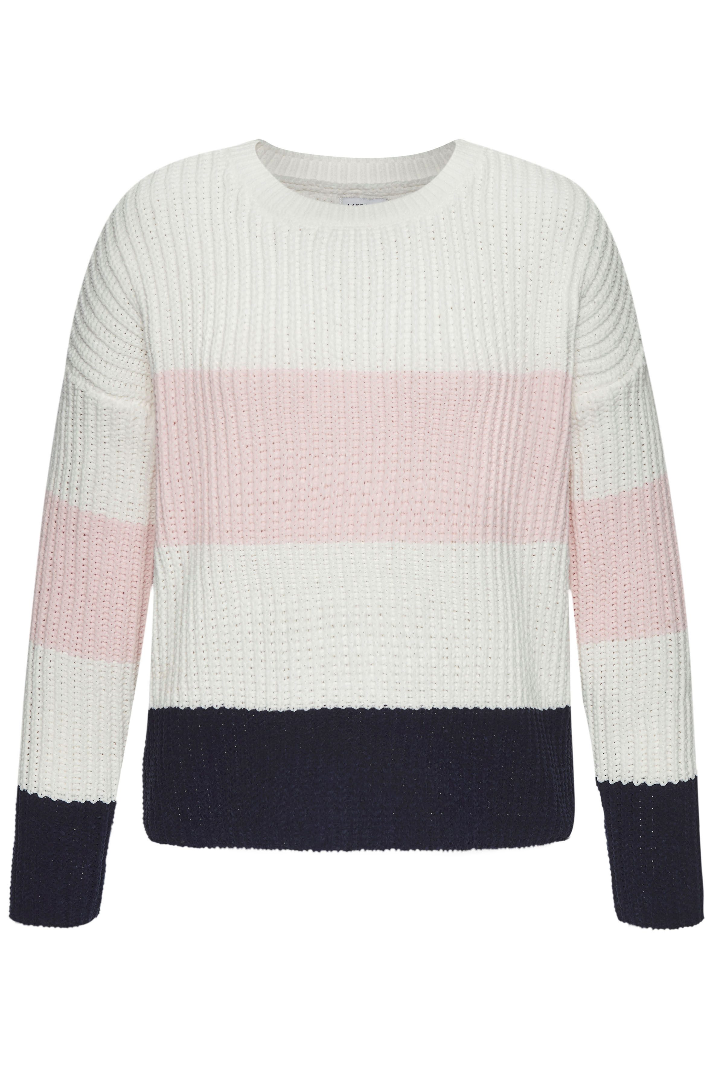 LASCANA Strickpullover mit modischen Querstreifen, legere günstig online kaufen