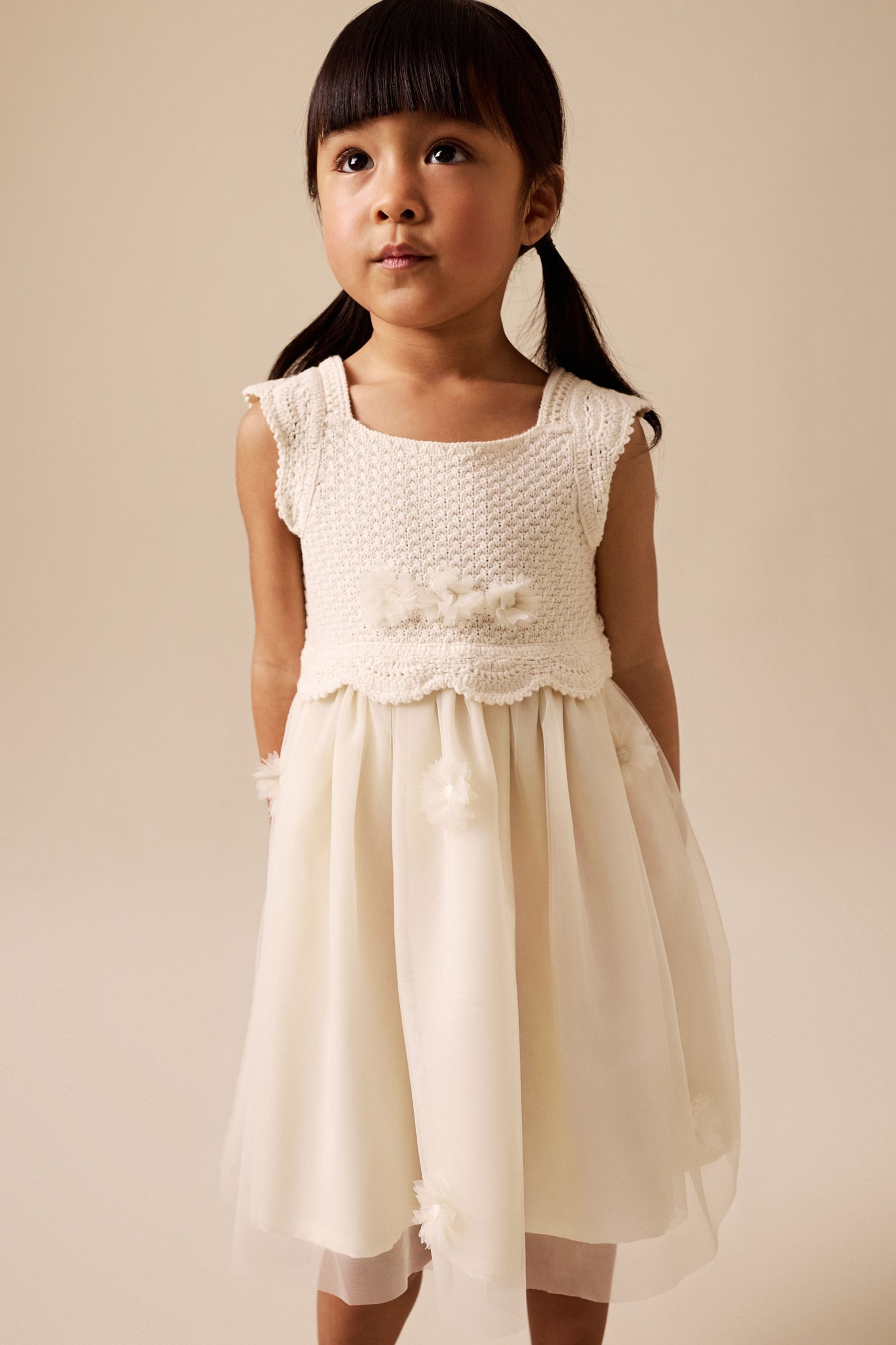 Next Partykleid Festliches Kleid mit Blumenmuster (1-tlg)