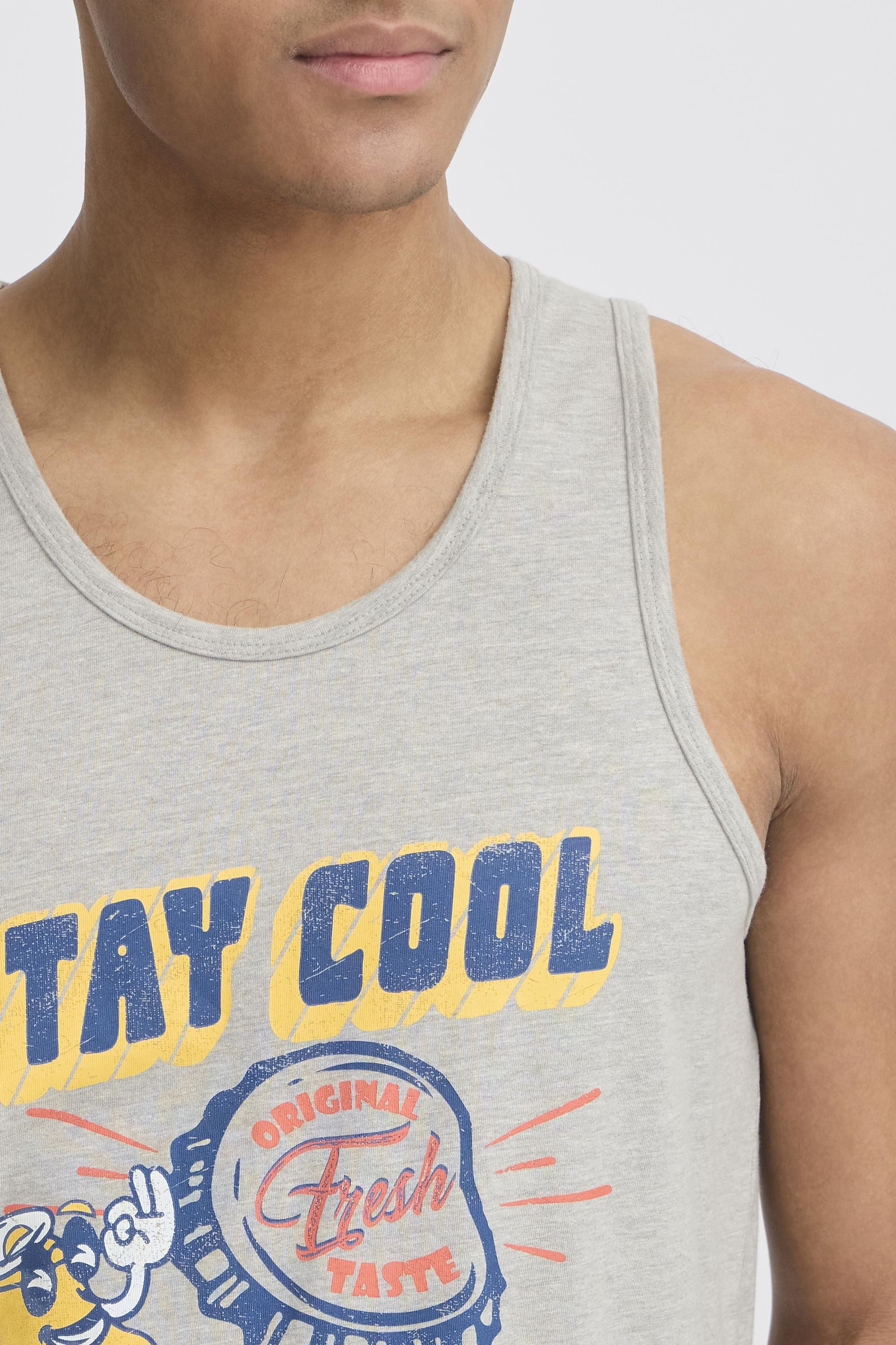 Indicode Rundhalsshirt IDDanis Modernes Tanktop